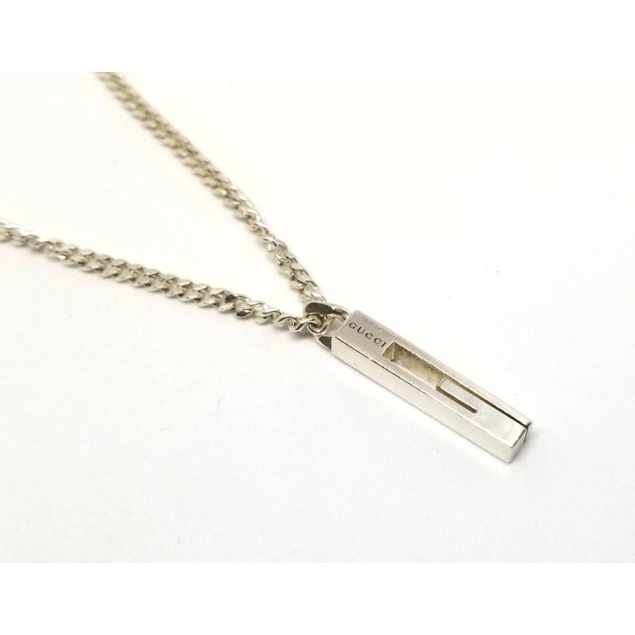 グッチ ネックレス カットアウトg メンズ シルバー ペンダント シルバー925 アクセサリー Sv925 ｇプレート Gucci M ブランディールyahoo ショップ 通販 Yahoo ショッピング