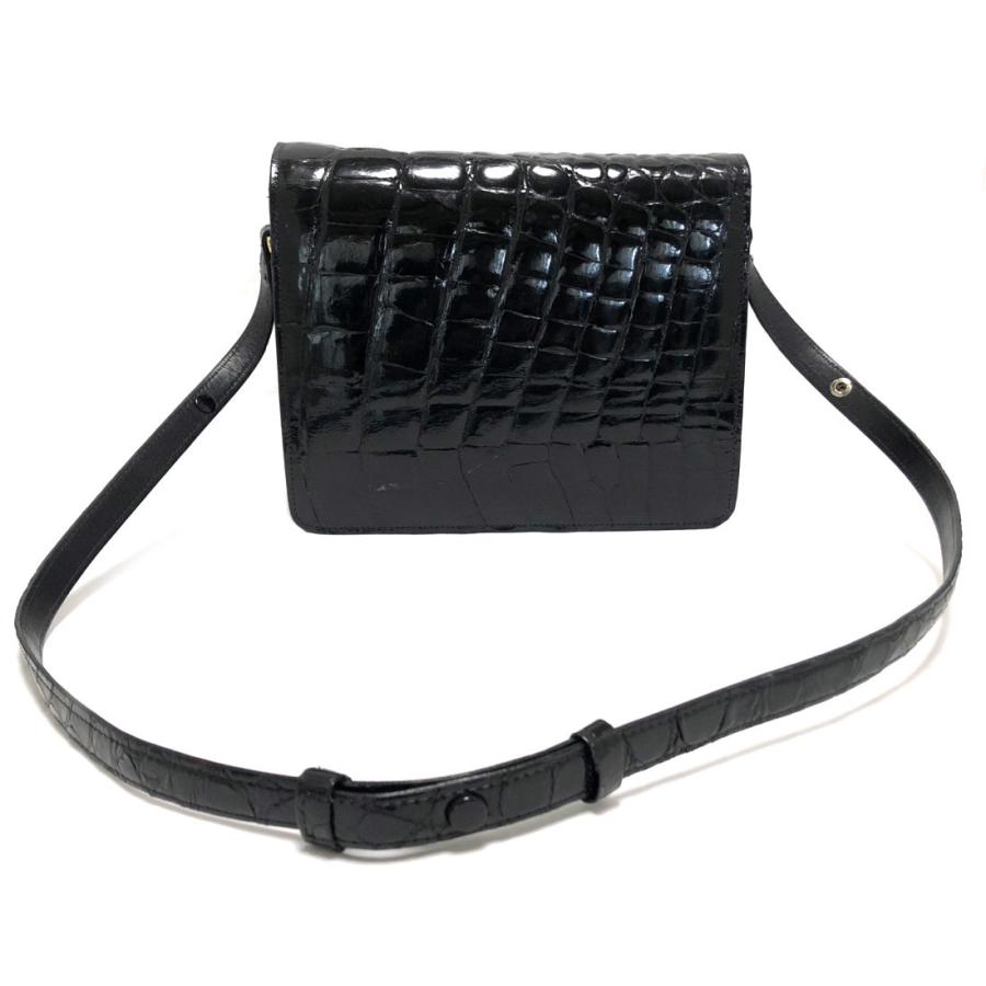 クレッシェンド Crescendo クロコ ショルダーバッグ 2WAY クレッシェンド Crescendo クロコ ショルダーバッグ 2WAY