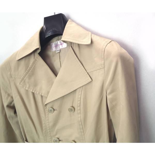 JILL STUART 2wayトレンチコート ロングコート ベージュ ジルバイジルスチュアート JILL by JILLSTUART ノーカラードレス