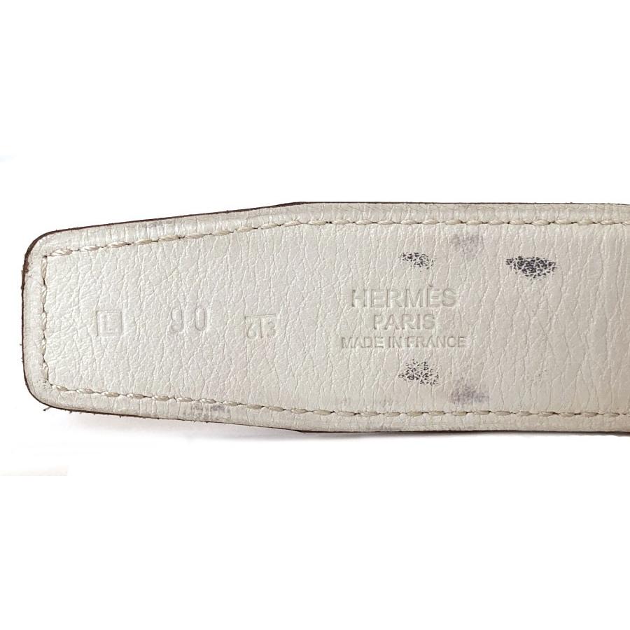 HERMES エルメス エヴリン オーバル 90cm Hベルト エトゥープ HERMES エルメス エヴリン オーバル 90cm Hベルト エトゥープ