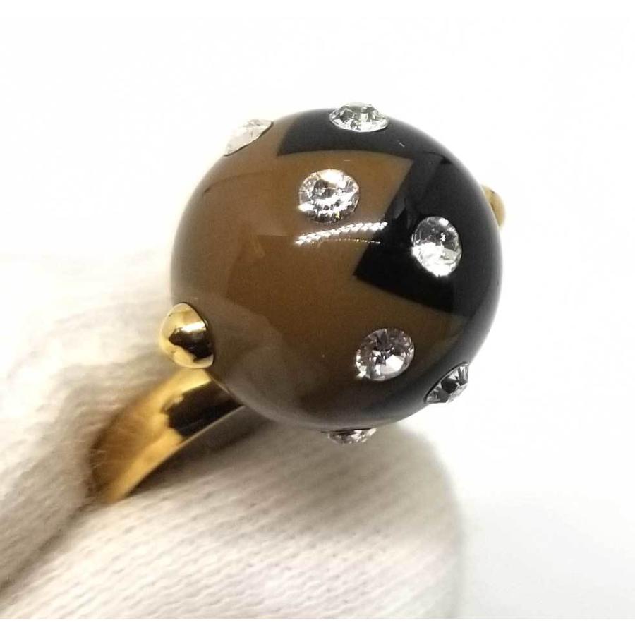 LOUIS VUITTON 美品 ルイヴィトン 指輪 ボールライン GP リング 