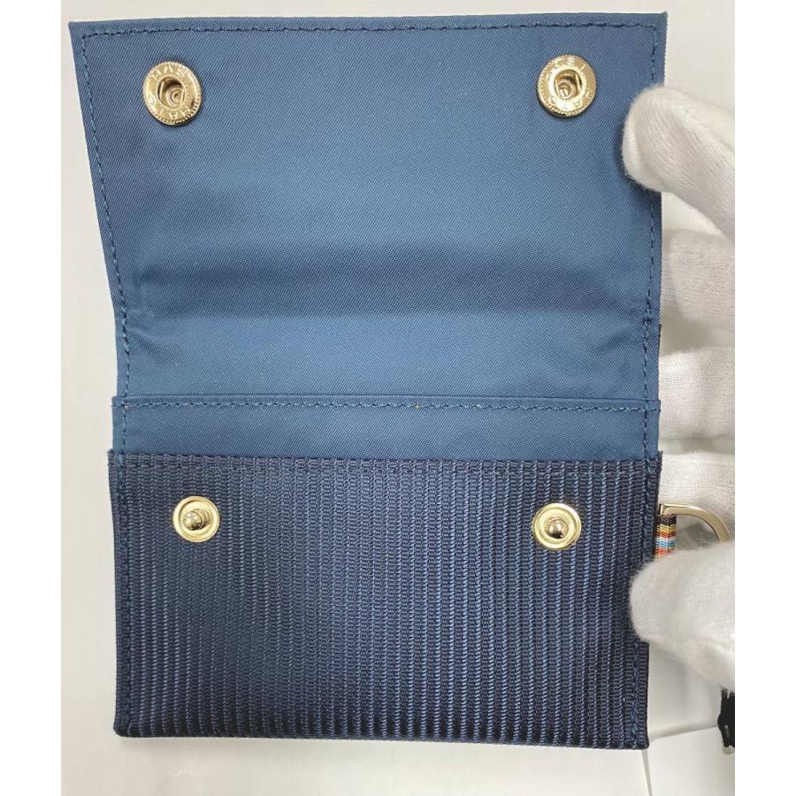 【未使用品】Paul smith L字　コンパクトウォレット　マルチストライプ Paul Smith（ポール・スミス） 未使用 財布 コンパクト メンズ