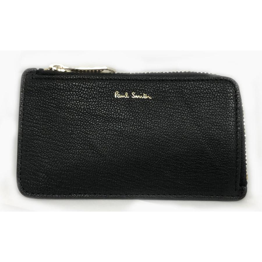 未使用級　ポールスミス キーケース コインケース ブラック Paul Smith 未使用 ポールスミス キーケース 小銭入れ 兼用 コイン