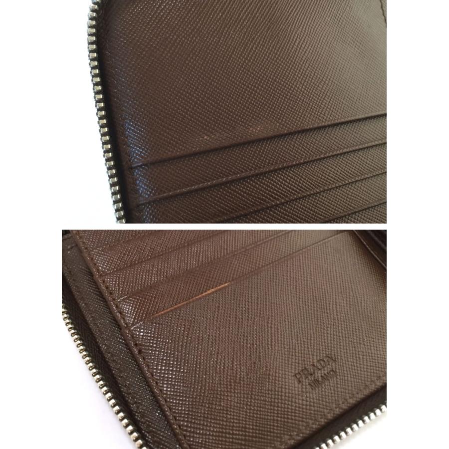 BRAUN カード付 プラダ 長財布 メンズ ラウンドファスナー 財布 BRAUN カード付 プラダ 長財布 メンズ ラウンドファスナー 財布