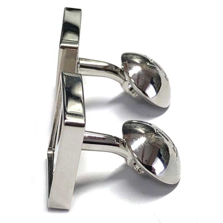 新品同様 ルイヴィトン カフス ブドンドゥマンシェット Vスクエア  