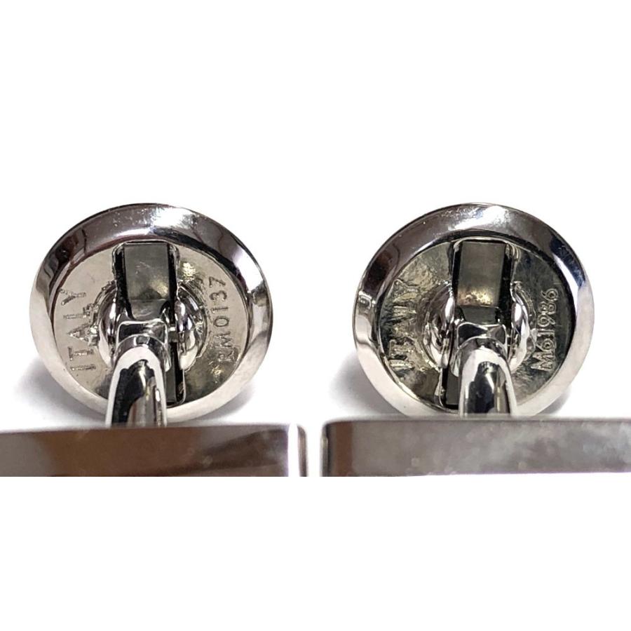 新品同様 ルイヴィトン カフス ブドンドゥマンシェット Vスクエア  