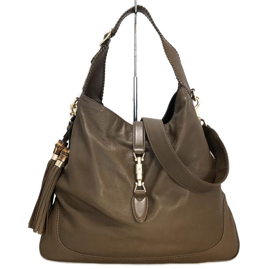 GUCCI グッチ ニュージャッキー バンブー ショルダーバッグ 223929 
