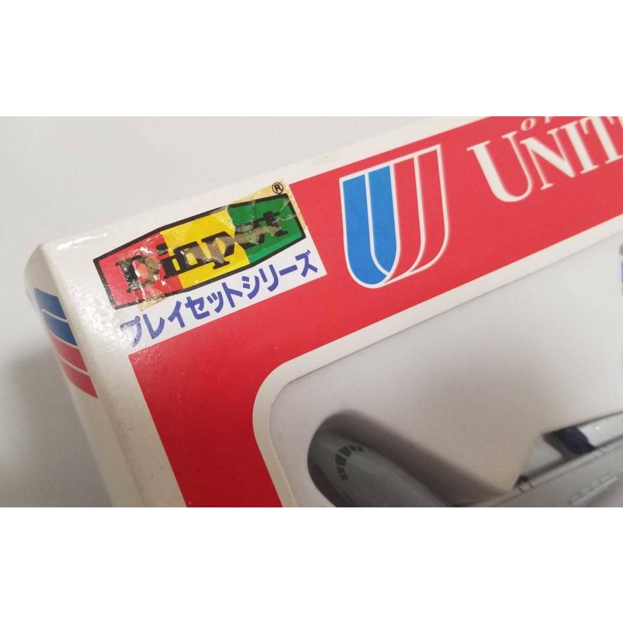 美品 ユナイテッド航空 ジャンボジェット UNITED プレイセット ダイヤペット ヨネザワ ミニカー 飛行機 おもちゃ 空港の車｜brandeal｜03