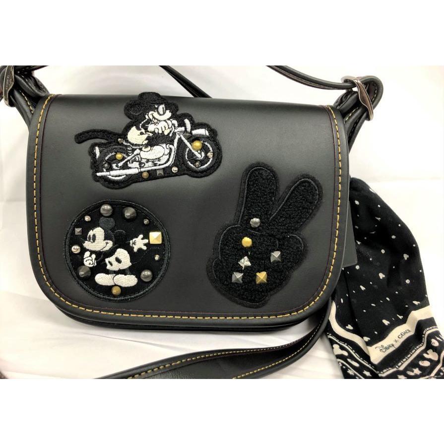 COACH 新品同様 コーチ ディズニー ミッキー コラボ ショルダーバッグ