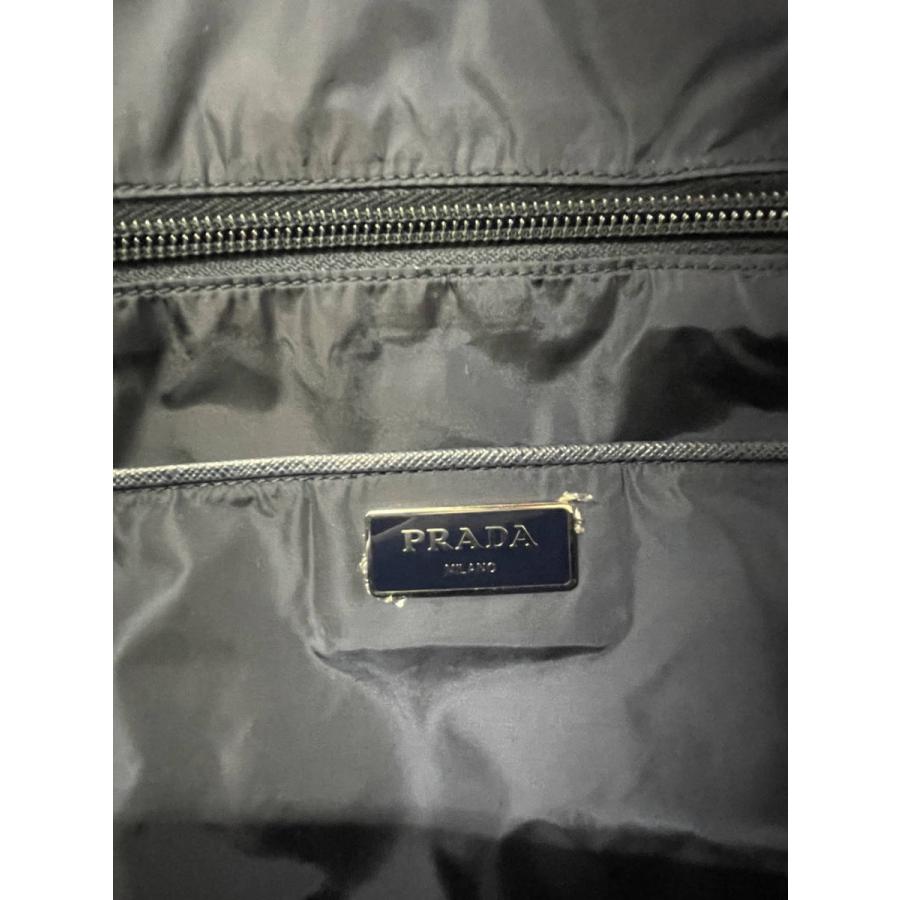 PRADA プラダ 2WAY トートバッグ ファスナー付 ギンガム PRADA プラダ 2WAY トートバッグ ファスナー付 ギンガム