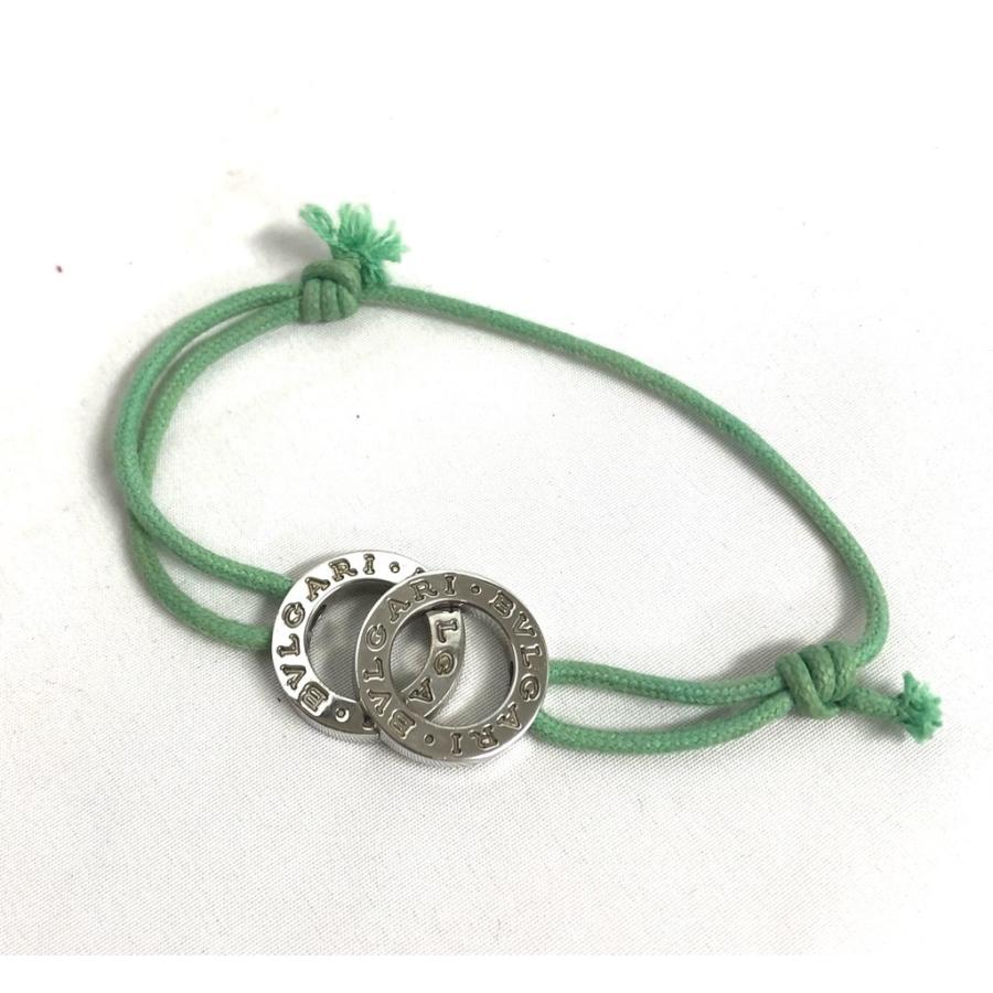 BVLGARI ブルガリ ブレスレット コードブレス SV925 ドッピオトンド 