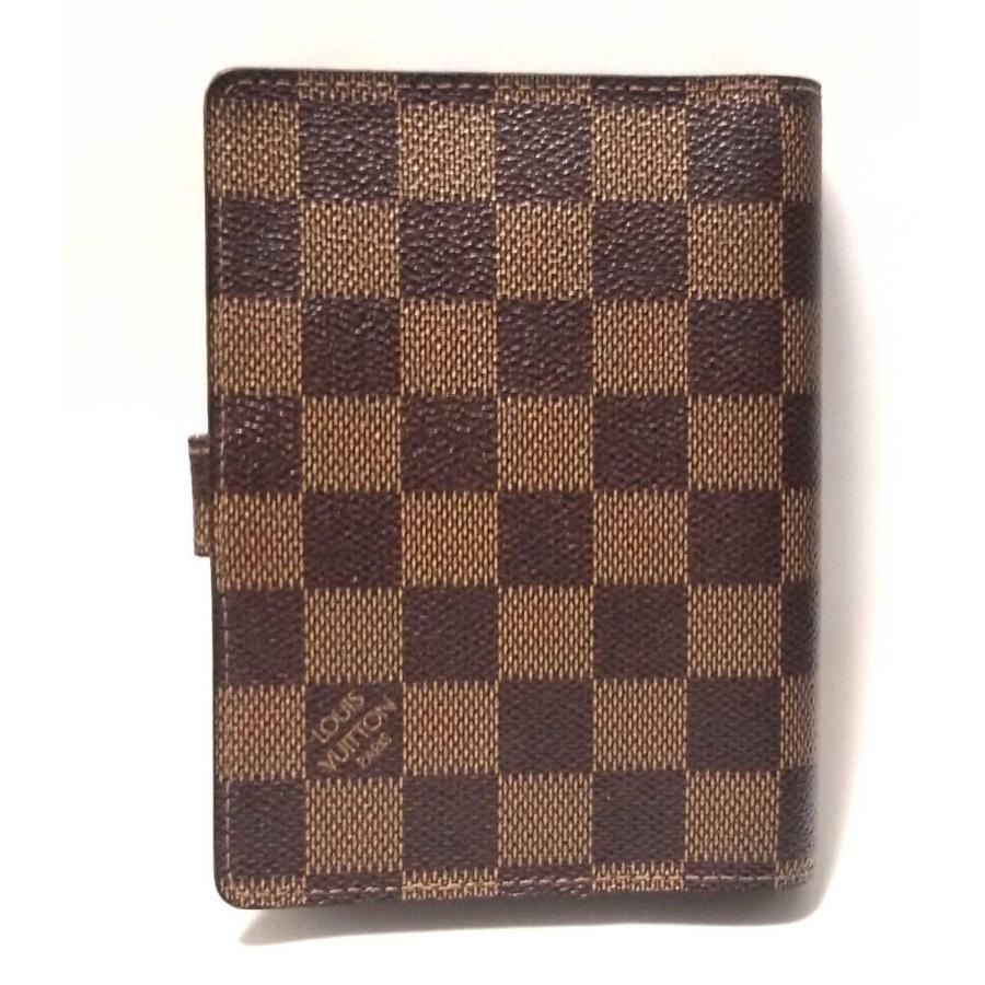 LOUIS VUITTON ルイヴィトン ダミエ 手帳カバー ベタなし アジェンダ