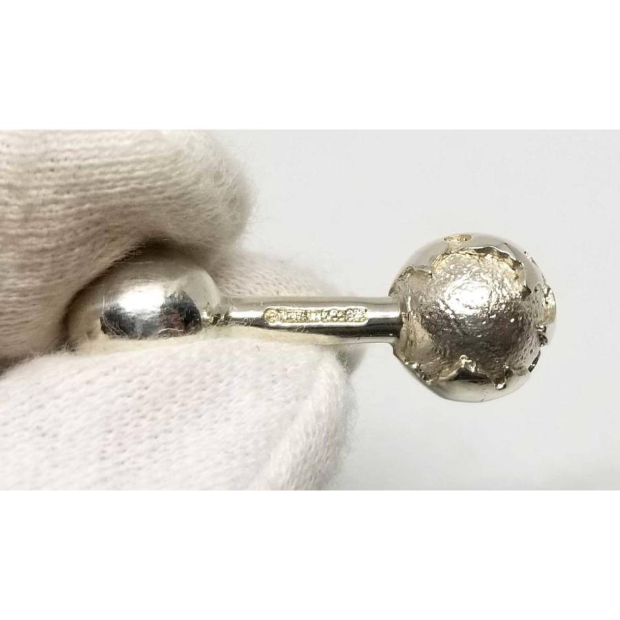 美品 ティファニー カフス カフリンクス 地球 SV925 シルバー メンズ  