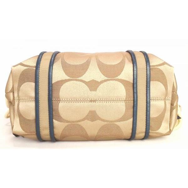 COACH（コーチ） 2WAY トートバッグ ファスナー付 シグネチャー
