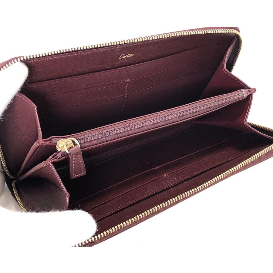 Cartier カルティエ 長財布 マスト ドゥ ジップ付 インターナショナル 