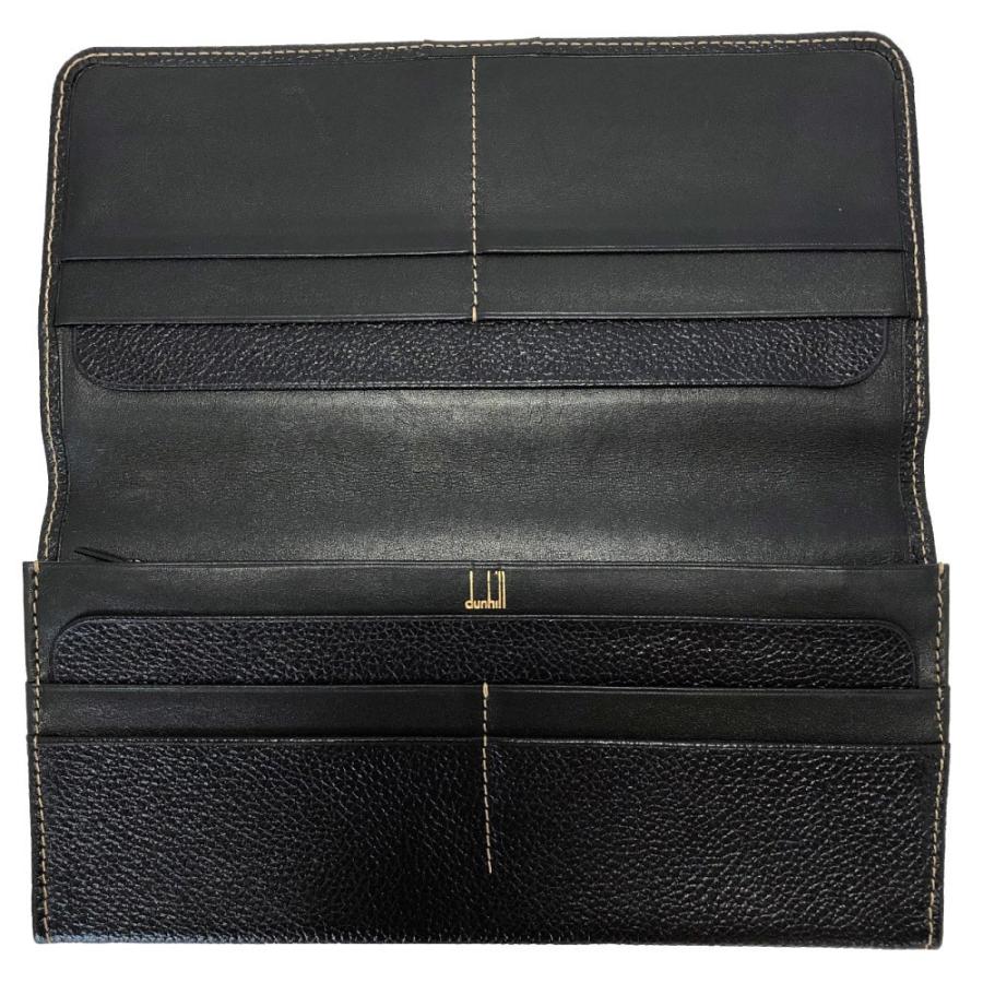 美品 ダンヒル 長財布 ブラック 財布 黒 メンズ 本革 型押し 美品 ダンヒル 長財布 ブラック 財布 黒 メンズ 本革 型押し