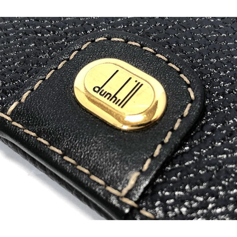 美品 ダンヒル 長財布 ブラック 財布 黒 メンズ 本革 型押し 美品 ダンヒル 長財布 ブラック 財布 黒 メンズ 本革 型押し
