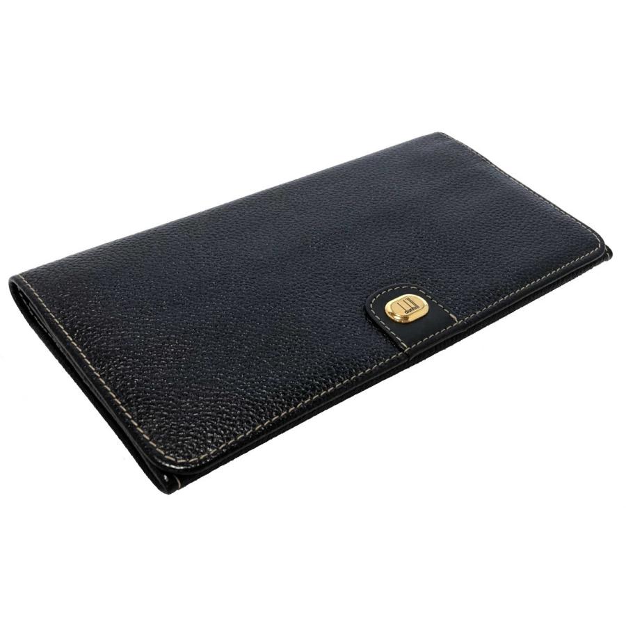 美品 ダンヒル 長財布 ブラック 財布 黒 メンズ 本革 型押し 美品 ダンヒル 長財布 ブラック 財布 黒 メンズ 本革 型押し