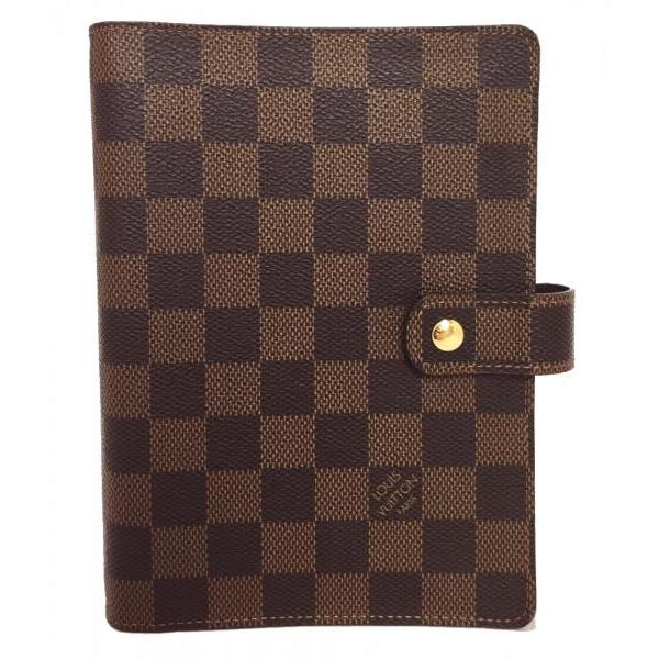希少 未使用 ルイヴィトン ダミエ 手帳カバー アジェンダ MM R20701