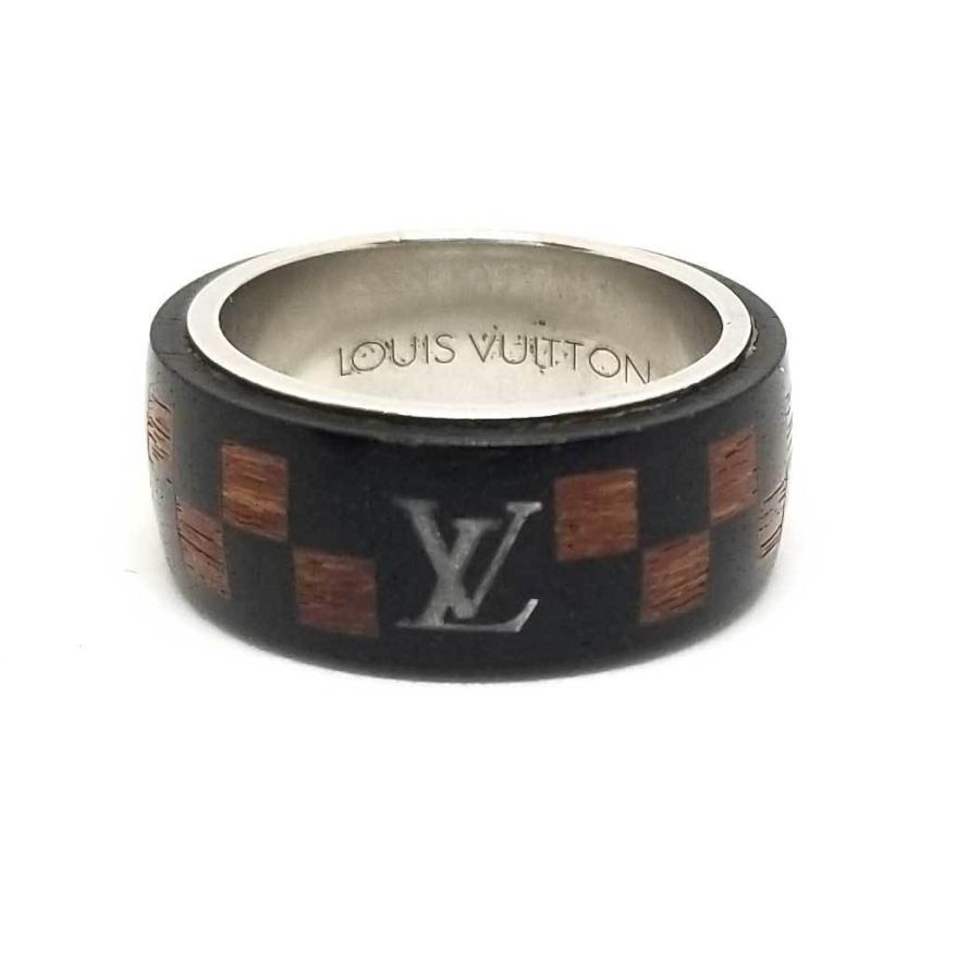 LOUIS VUITTON ルイヴィトン ダミエ ウッドリング 指輪 M99167 