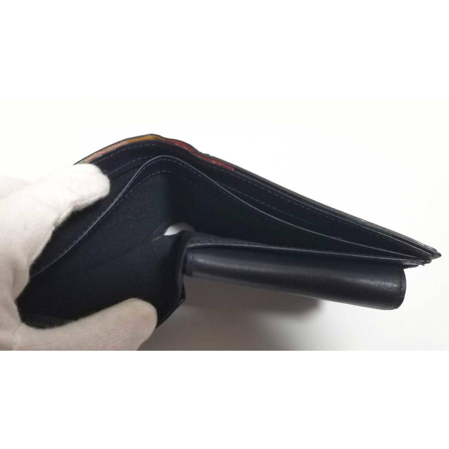 Paul Smith（ポール・スミス） 未使用 財布 二つ折り メンズ ネイビー