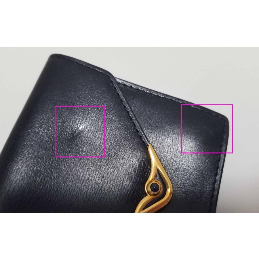 Cartier 美品 カルティエ サファイアライン コインケース 両面 レザー  