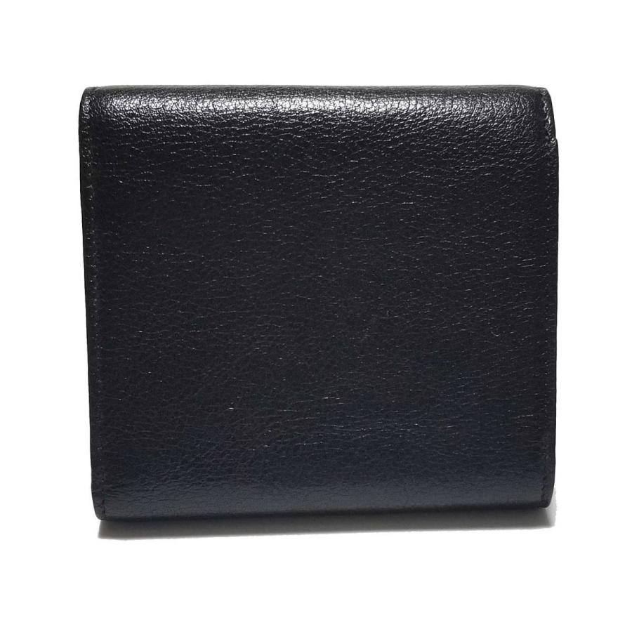 Cartier 美品 カルティエ 財布 三つ折り マルチェロ ブラック 黒 Cartier 美品 カルティエ 財布 三つ折り マルチェロ ブラック 黒