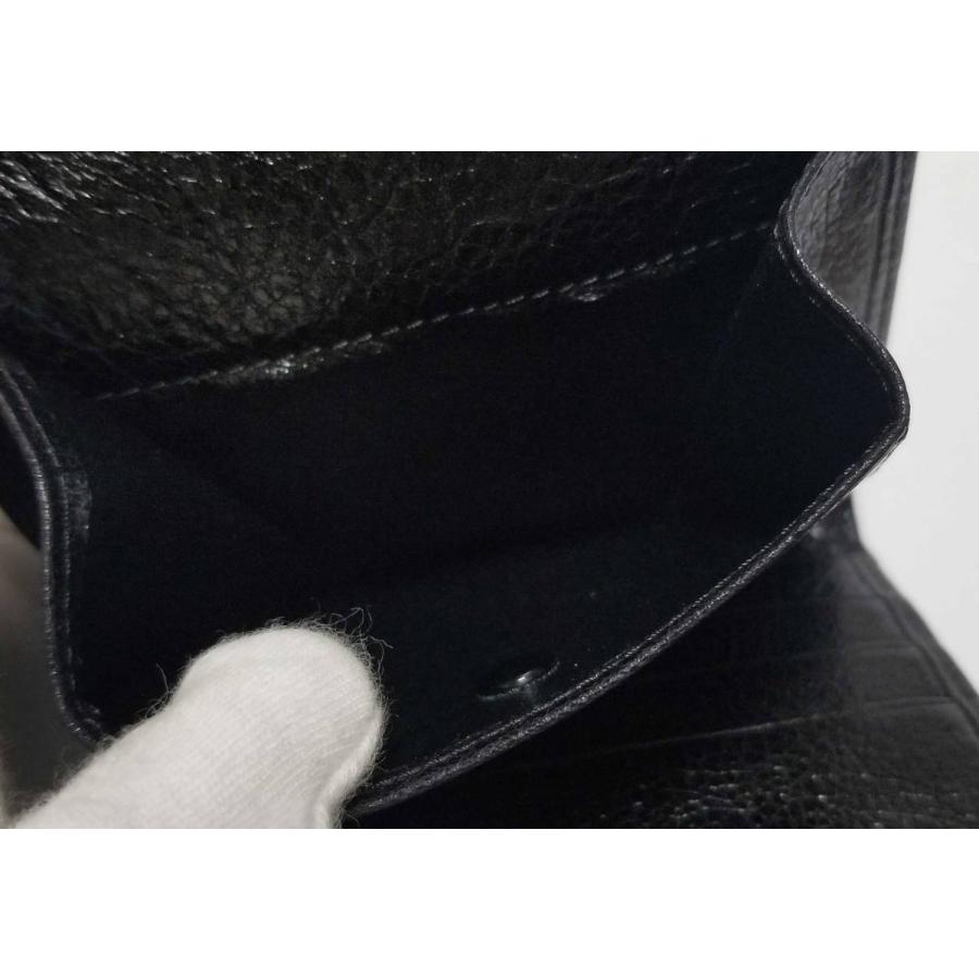 Cartier 美品 カルティエ 財布 三つ折り マルチェロ ブラック 黒 Cartier 美品 カルティエ 財布 三つ折り マルチェロ ブラック 黒
