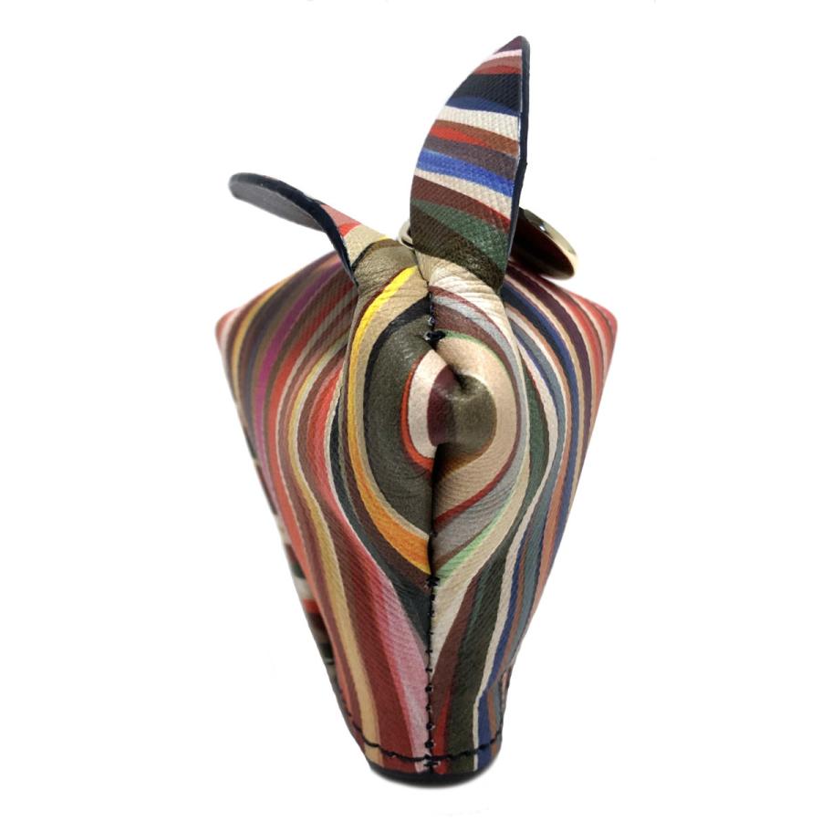 Paul Smith ウサギ型コインケース ストライプPWD381