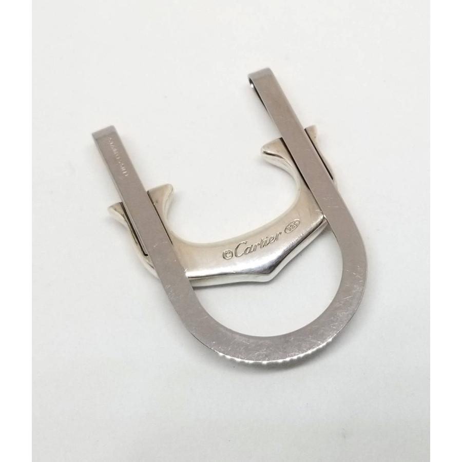 カルティエ マネークリップ C・ドゥ・カルティエ SV925 T1220110  