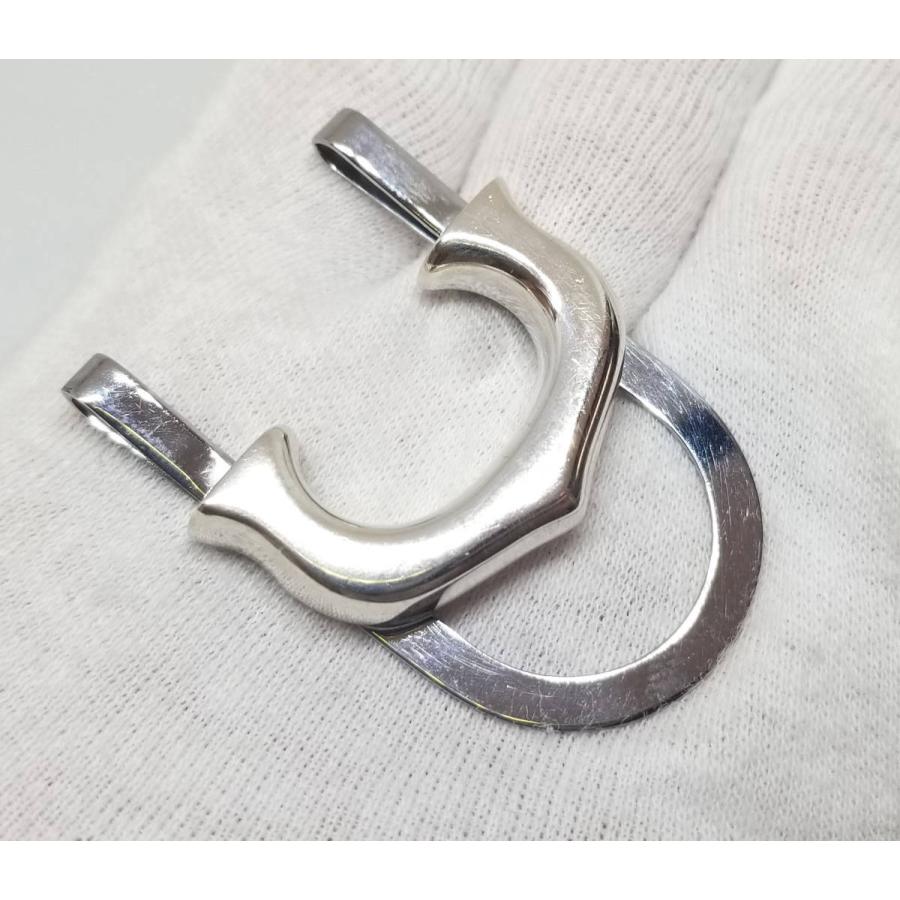 カルティエ マネークリップ C・ドゥ・カルティエ SV925 T1220110  