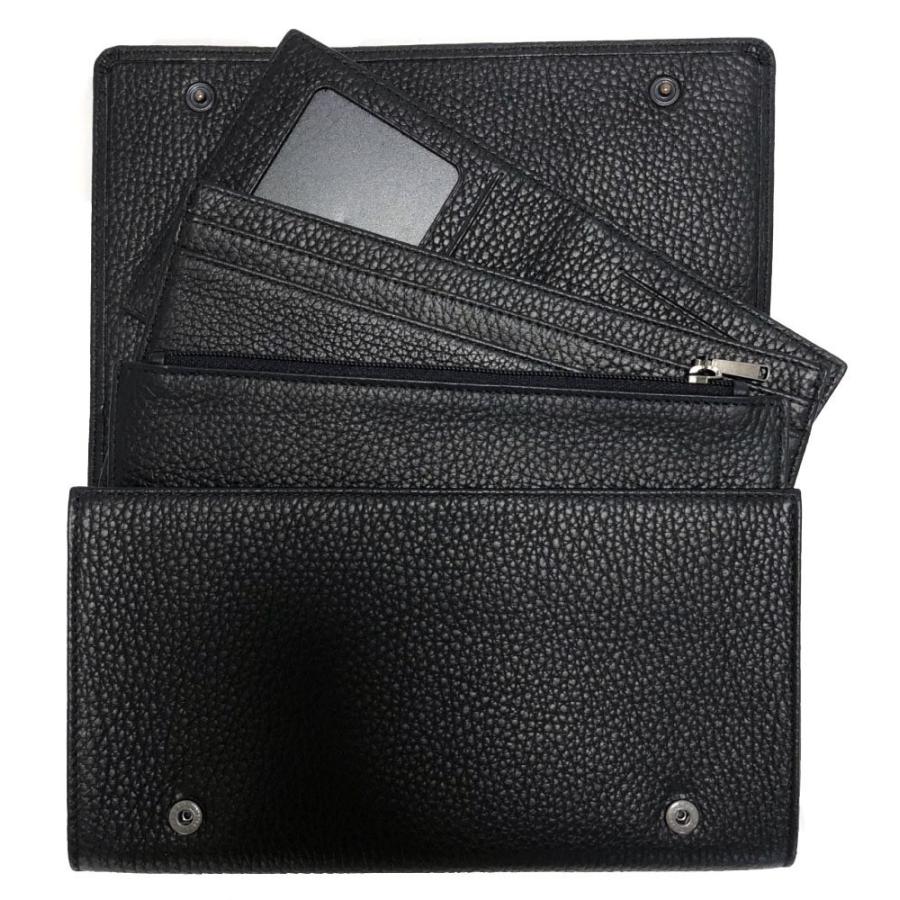dunhill（ダンヒル） 長財布 型押しレザー オーガナイザー ヨーク