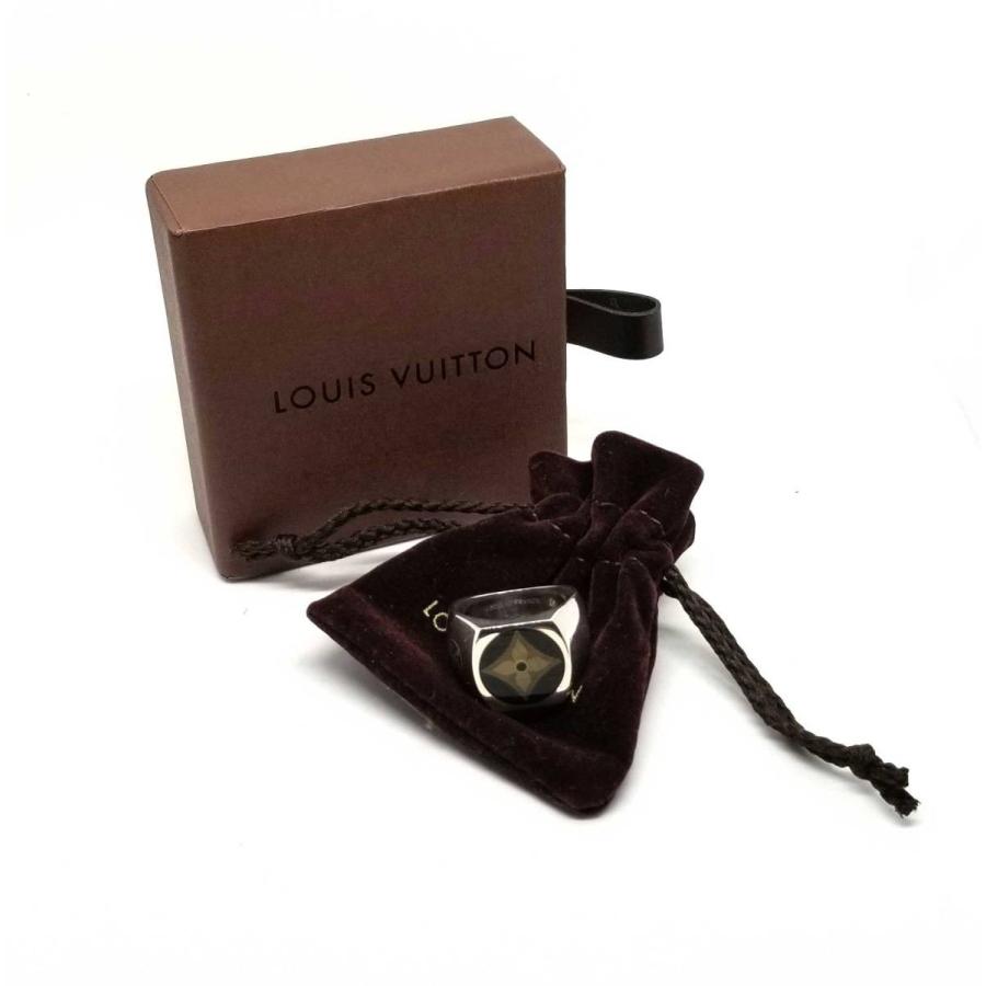 LOUIS VUITTON ルイヴィトン 指輪 リング バーグ フルール モノグラム 