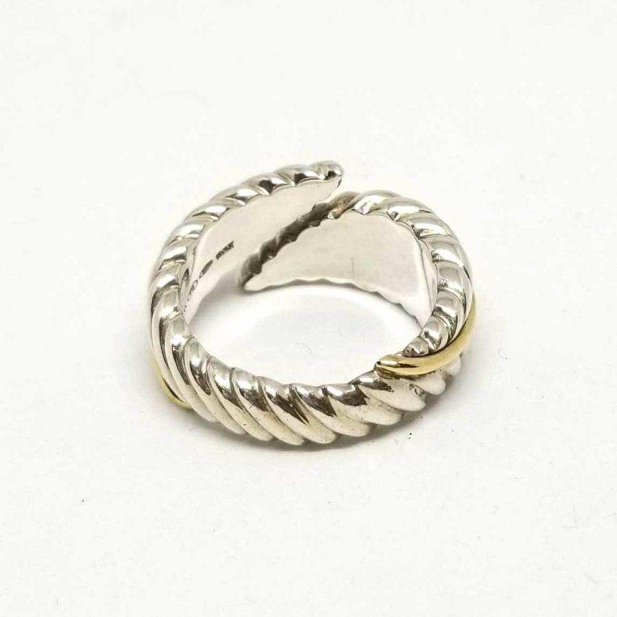 TIFFANY&Co. 美品 ティファニー コンビ リング 指輪 リーフ 葉 TIFFANY&Co. 美品 ティファニー コンビ リング 指輪 リーフ 葉