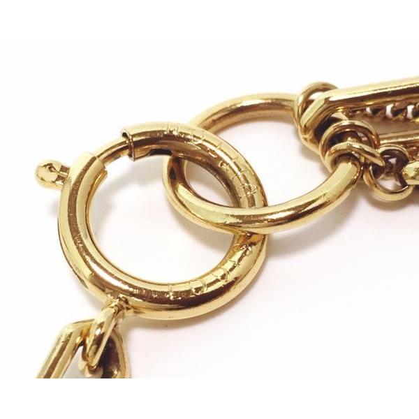 LOUIS VUITTON ルイヴィトン ブレスレット ゴールド シェーヌベガス  