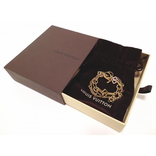 LOUIS VUITTON ルイヴィトン ブレスレット ゴールド シェーヌベガス  