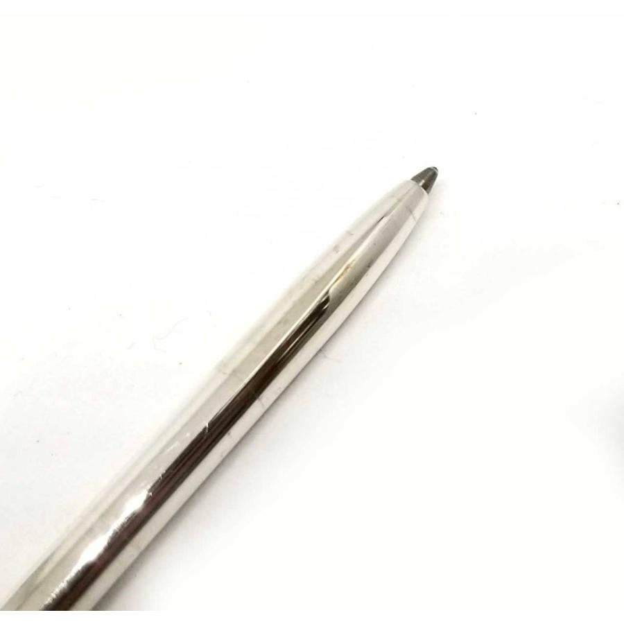 美品！! エルメスアジャンダ手帳用シルバーチェーン付きシルバーボールペン