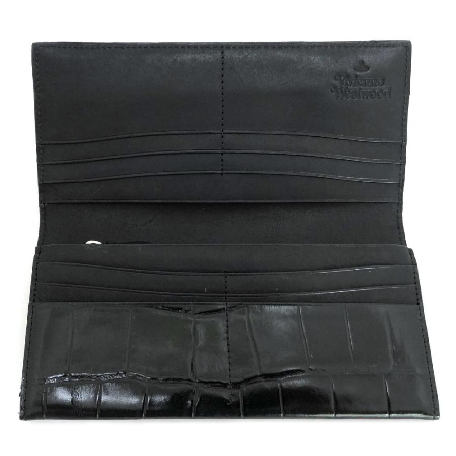 特価 未使用 Vivienne Westwood 長財布 大人気 型押し 黒 Vivienne Westwood 長財布型押しレザー未使用ブラック