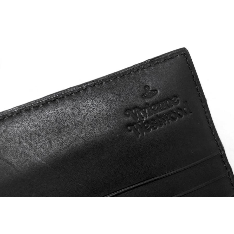 Vivienne Westwood 型押しレザー長財布ブラック未使用
