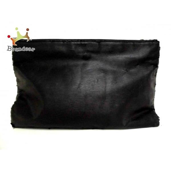 人気上昇中 エモダ Emoda クラッチバッグ 黒 合皮 スペシャル特価 0803