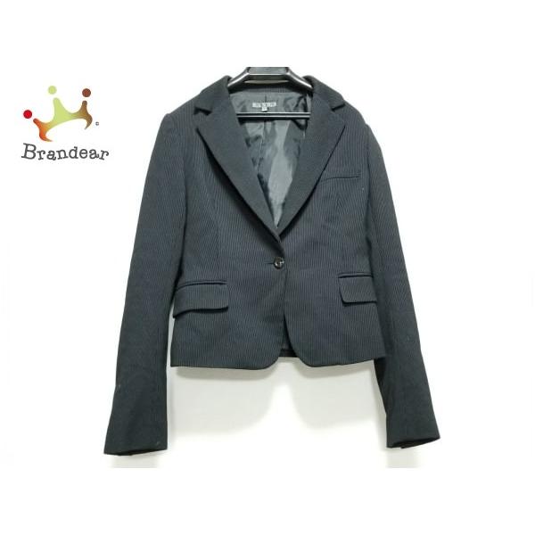 69 以上節約 ブラックバイマウジー Black By Moussy ジャケット サイズ2 M レディース 黒 ストライプ スペシャル特価 人気