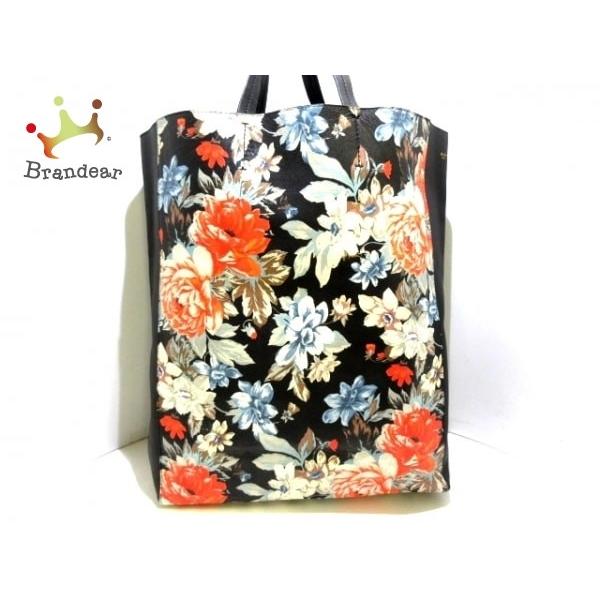 トートバッグ 美品 黒 アイボリー マルチ レディースファッション セリーヌ トートバッグ ホリゾンタルカバ 値下げ レザー 美品 花柄 Celine ブランディア ヤフーショップ 新作