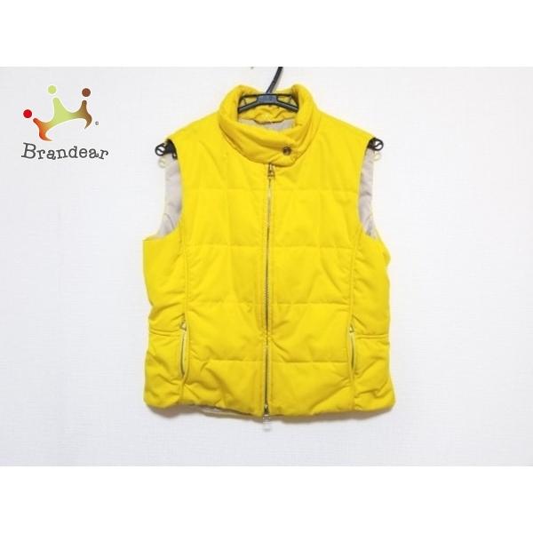 美品 レディース イエロー Hermes 新着 0722 ダウンベスト エルメス サイズm エルメス Hermes ジャケット ダウンベスト エルメス レディース