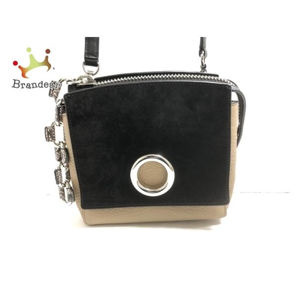美しい アレキサンダーワン Alexander Wang ショルダーバッグ ベージュ 黒 レザー スペシャル特価 21公式店舗 Www Yalaphone Com
