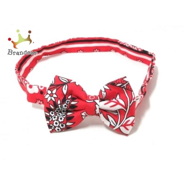 肌触りがいい エルメス Hermes ネクタイ メンズ 美品 ヌーパピヨン レッド 白 黒 蝶ネクタイ ペイズリー柄 値下げ 最適な価格 Lespakigali Com