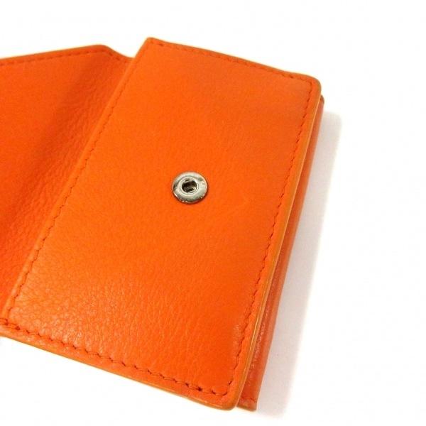 バレンシアガ Balenciaga 3つ折り財布 ペーパーミニウォレット オレンジ レザー 値下げ ブランディア ヤフーショップ 通販 Yahoo ショッピング