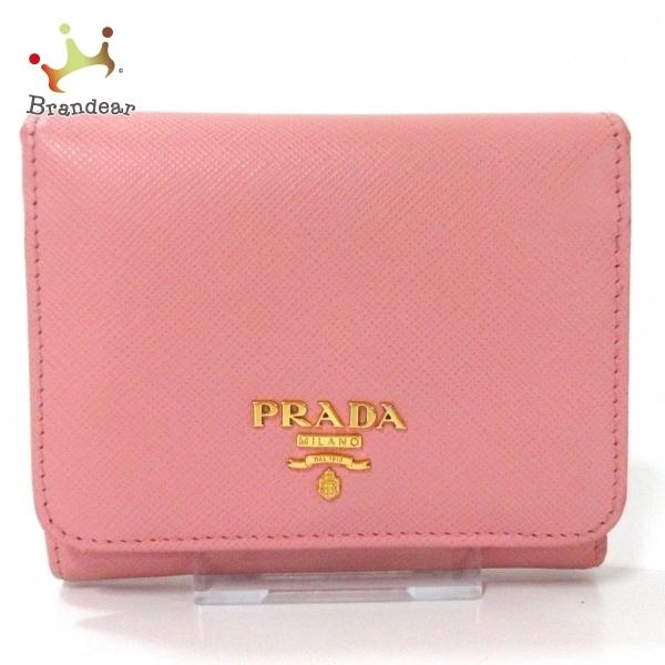 希少 大人気 プラダ Prada 3つ折り財布 美品 1mh176 ピンク サフィアーノメタルレザー 値下げ ブランディア ヤフーショップ 通販 Yahoo ショッピング 累計販売2万枚突破 Skylanceronline Com
