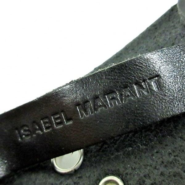 イザベルマラン ISABEL MARANT ベルト M 美品 - 黒×シルバー スタッズ レザー×金属素材 新着 20220226｜brandear｜04