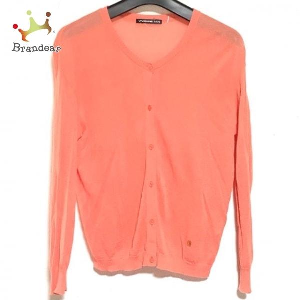 ヴィヴィアンタム Vivienne Tam カーディガン サイズ1 S レディース ピンクオレンジ スペシャル特価 2403 割引価格