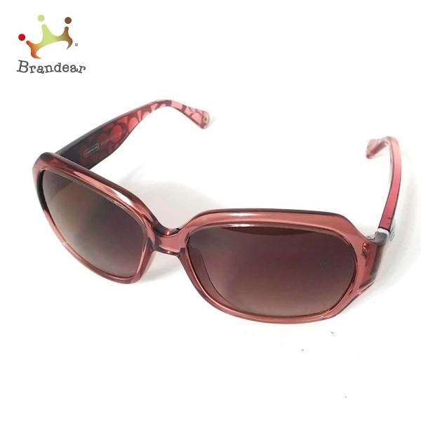 格安 コーチ Coach サングラス S615 ダークブラウン ピンク プラスチック 新着 現金特価 Toscelikspecialsteel Com